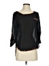 Papermoon 100% Polyester Black 3/4 Sleeve Blouse Size S - photo 1