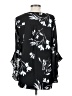 Grace 100% Polyester Black 3/4 Sleeve Blouse Size S - photo 2