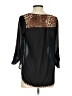 Papermoon 100% Polyester Black 3/4 Sleeve Blouse Size S - photo 2