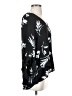 Grace 100% Polyester Black 3/4 Sleeve Blouse Size S - photo 4