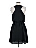 BCBGeneration 100% Polyester Solid Black Cocktail Dress Size 8 - photo 2