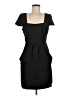 Tibi Solid Black Cocktail Dress Size 6 - photo 1