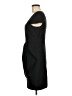 Tibi Solid Black Cocktail Dress Size 6 - photo 5