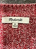Madewell 100% Cotton Tweed Burgundy Pullover Sweater Size XS - photo 7