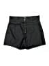 Unbranded 100% Polyurethane Solid Black Shorts Size 7 - photo 1