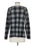 Bass Checkered-gingham Gray Pullover Sweater Size S - photo 2