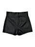 Unbranded 100% Polyurethane Solid Black Shorts Size 7 - photo 2