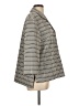 Lafayette 148 New York Houndstooth Gray Jacket Size L - photo 4