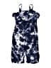 Justice 100% Viscose Tie-dye Blue Dress Size 7 - 8 - photo 1