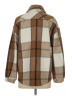 Assorted Brands 100% Acrylic Plaid Brown Coat Size S - photo 2