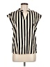 Unbranded Stripes Ivory Sleeveless Blouse Size M - photo 1