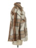 Assorted Brands 100% Acrylic Plaid Brown Coat Size S - photo 4