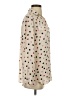 Ann Taylor Polka Dots Ivory Long Sleeve Blouse Size XS - photo 4