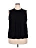 Elle Black Sleeveless Blouse Size XXL - photo 1