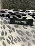 Nine West Animal Print Ivory Gray Long Sleeve Blouse Size 1X - photo 7