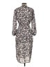 J.Crew Paisley Gray Casual Dress Size 0 - photo 2