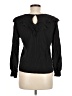 J.Crew Black Long Sleeve Blouse Size M - photo 2