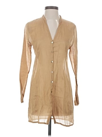 Eileen Fisher Long Sleeve Blouse (view 1)