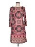 Wisp Paisley Pink Casual Dress Size 8 - photo 1