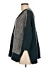 Ann Taylor LOFT Color Block Teal Pullover Sweater Size M - photo 5