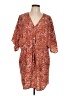 Sucrefas Paisley Orange Casual Dress Size L - photo 1