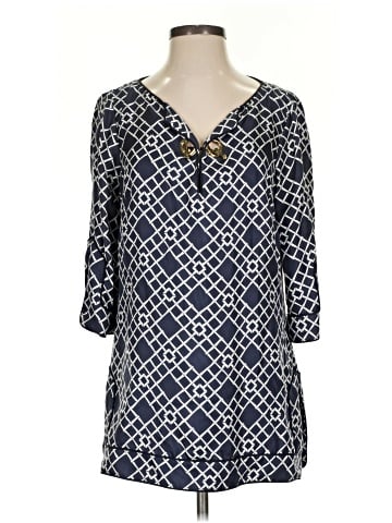 Elizabeth McKay 3/4 Sleeve Silk Top (view 1)