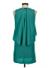 Tibi 100% Silk Solid Teal Cocktail Dress Size 0 - photo 2