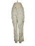 Chico's Animal Print Gold Cargo Pants Size Sm (0.5) - photo 1