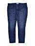 Artisan NY Polka Dots Blue Jeans Size 14 - photo 1