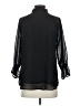West Kei 100% Polyester Black 3/4 Sleeve Blouse Size S - photo 2