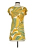 Trina Turk Yellow Short Sleeve Top Size P (petite) - photo 2
