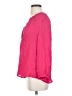 Joie 100% Silk Pink 3/4 Sleeve Silk Top Size S - photo 5