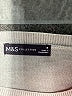 M&S Collection 100% Acrylic Stars Silver Pullover Sweater Size 18 - photo 4