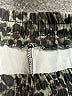 Unbranded Animal Print Silver Casual Pants Size S (estimated) - photo 7