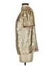 Shein Metallic Gold Short Sleeve Blouse Size 4 - photo 5