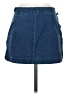 m.i.h Jeans Solid Blue Denim Skirt Size 27 waist - photo 2