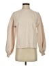 Catherine Malandrino Solid Ivory Sweatshirt Size S - photo 1