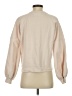 Catherine Malandrino Solid Ivory Sweatshirt Size S - photo 2