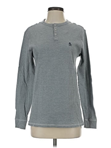 An Original Penguin by Munsingwear Long Sleeve Henley (view 1)