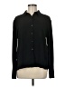 Leith Black Long Sleeve Blouse Size M - photo 1