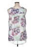 Torrid 100% Polyester Blue Sleeveless Blouse Size 1X Plus (1) - photo 2