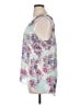 Torrid 100% Polyester Blue Sleeveless Blouse Size 1X Plus (1) - photo 5