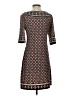 Max Studio Argyle Black Casual Dress Size S - photo 2