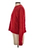 Dee Elly Solid Red Pullover Sweater Size XS - photo 5