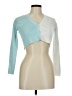 Twik Color Block Teal Long Sleeve Top Size M - photo 1