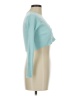 Twik Color Block Teal Long Sleeve Top Size M - photo 4