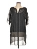 Max Studio 100% Polyester Black Kimono Size L - photo 1
