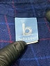 Bella Bliss 100% Cotton Plaid Blue Long Sleeve Button-Down Shirt Size 4 - photo 3