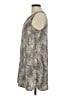 Mossimo 100% Polyester Paisley Gray Casual Dress Size M - photo 5