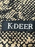 K-DEER Animal Print Gold Active Pants Size XL - photo 7